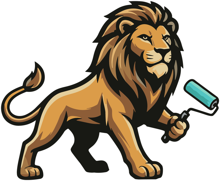 Wish Coatings lion logo